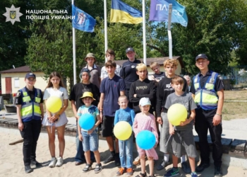 День Незалежності: поліція Києва влаштувала свято для дітей