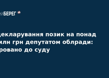 Депутат облради приховав 58 млн грн позики: справа у суді