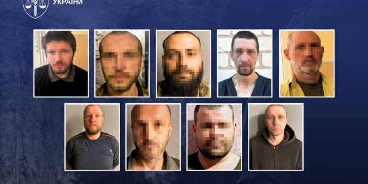 Дев'ятьох зрадників судитимуть за участь у війні проти ЗСУ