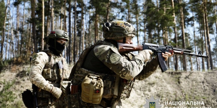 Набір до Полку поліції особливого призначення у Києві
