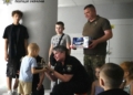 Поліцейські Києва влаштували свято для сина захисника