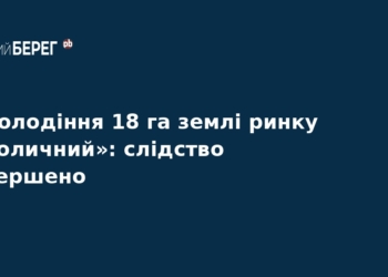 Справа ринку «Столичний»: завершено розслідування щодо 18 га