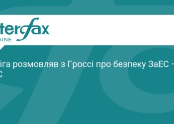 Сибіга та Гроссі обговорили ядерну безпеку Запорізької АЕС