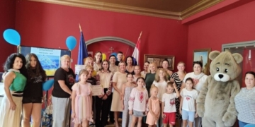 У Загребі відзначили юних художників конкурсу «Моя Україна»