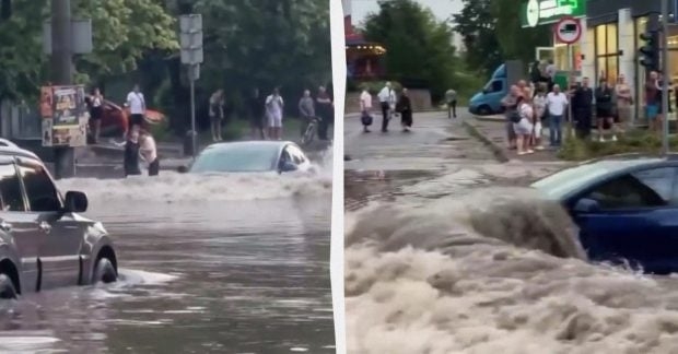 Українська Tesla підкорила мережу: відео «підводного» авто