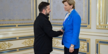 Зеленський обговорив з главою МЗС Латвії вступ до ЄС