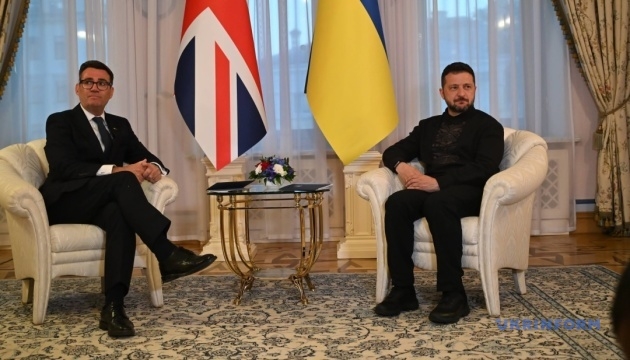 Зеленський про роль Британії у війні проти РФ