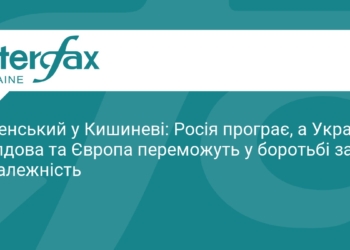 Зеленський у Кишиневі: Україна та Молдова переможуть