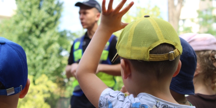 Безпека дітей у Києві: поліція провела урок у садочку
