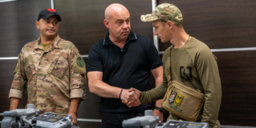 Тернопіль для ЗСУ: п’ять квадрокоптерів DJI Matrice 4T для бійців «Сили Свободи»