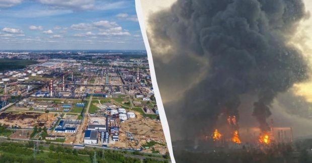 Московський НПЗ зупинив роботу після атаки дронів
