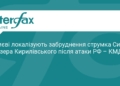 Наслідки атаки РФ: у Києві очищують струмок Сирець