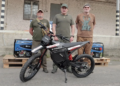 Електробайк та генератори для фронту: «Українська команда» підсилила штурмовиків 101-ї бригади ТрО