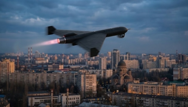 Уламки ворожих БПЛА впали у Голосіївському районі Києва