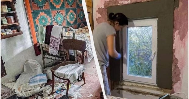 Як переселенці відродили занедбану хату на хуторі