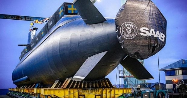 Електричний підводний човен Saab LUUUV