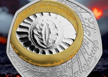 Колекційні монети до 25-річчя «Володаря перснів»