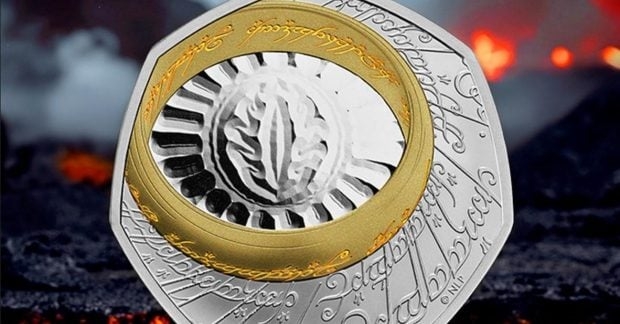 Колекційні монети до 25-річчя «Володаря перснів»