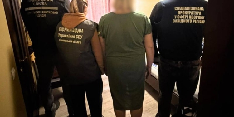 На Волині затримали зрадницю, яка воювала за армію рф