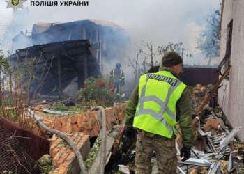 Наслідки атаки БпЛА на Київ: троє постраждалих