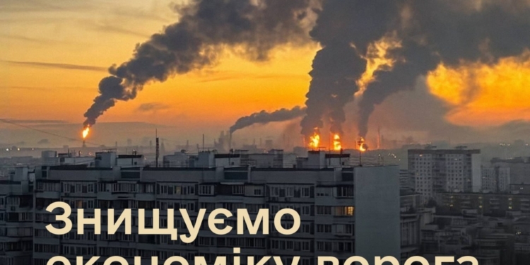 Понад половина нафтопереробних потужностей РФ виведено з ладу
