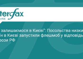 Посольства в Києві запустили флешмоб підтримки України