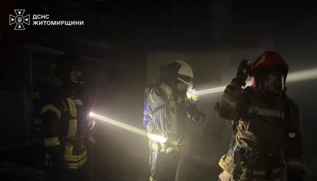 РФ атакувала інфраструктуру Житомирщини: деталі нічного удару