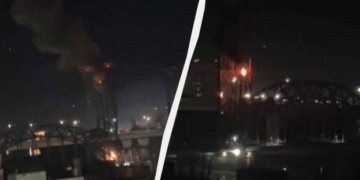 У Ростові-на-Дону атакували стратегічно важливий міст