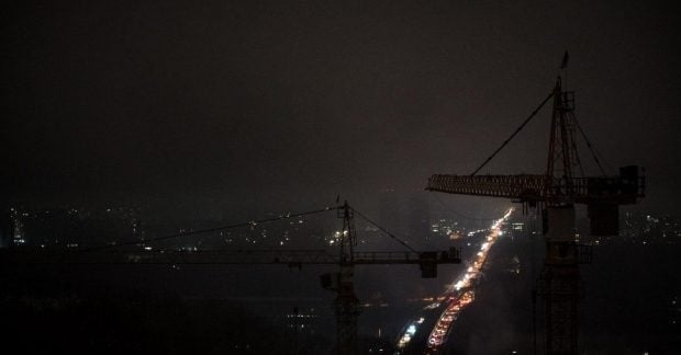 Удар РФ по інфраструктурі Києва