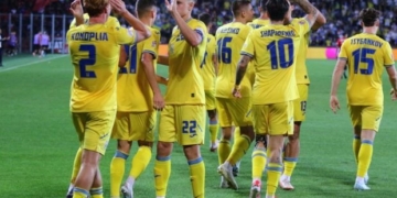 Україна поступилася Угорщині у матчі Ліги націй