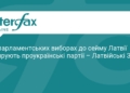 Вибори до Сейму Латвії: перемога проукраїнських сил