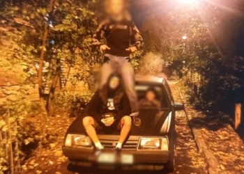 Викрадення авто в Києві під час ракетної атаки